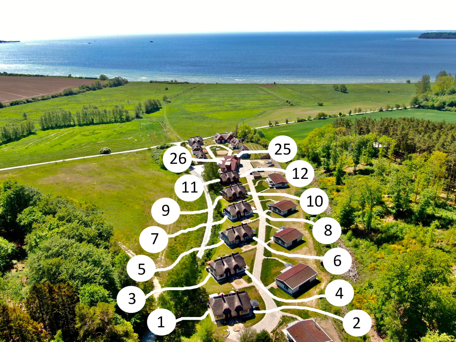 Die Ferienwohnungen Klein Stresow Feriendorf